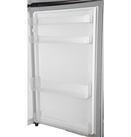 Dawlance 9178 LF E-Chrome Metallic Grey Refrigerator side view
