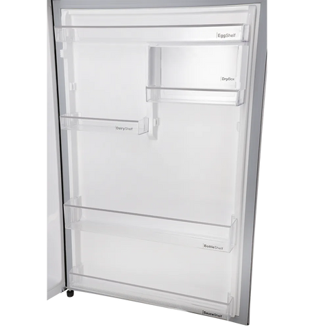 Dawlance 9191 WB Chrome Pro Hairline Silver Refrigerator angle view