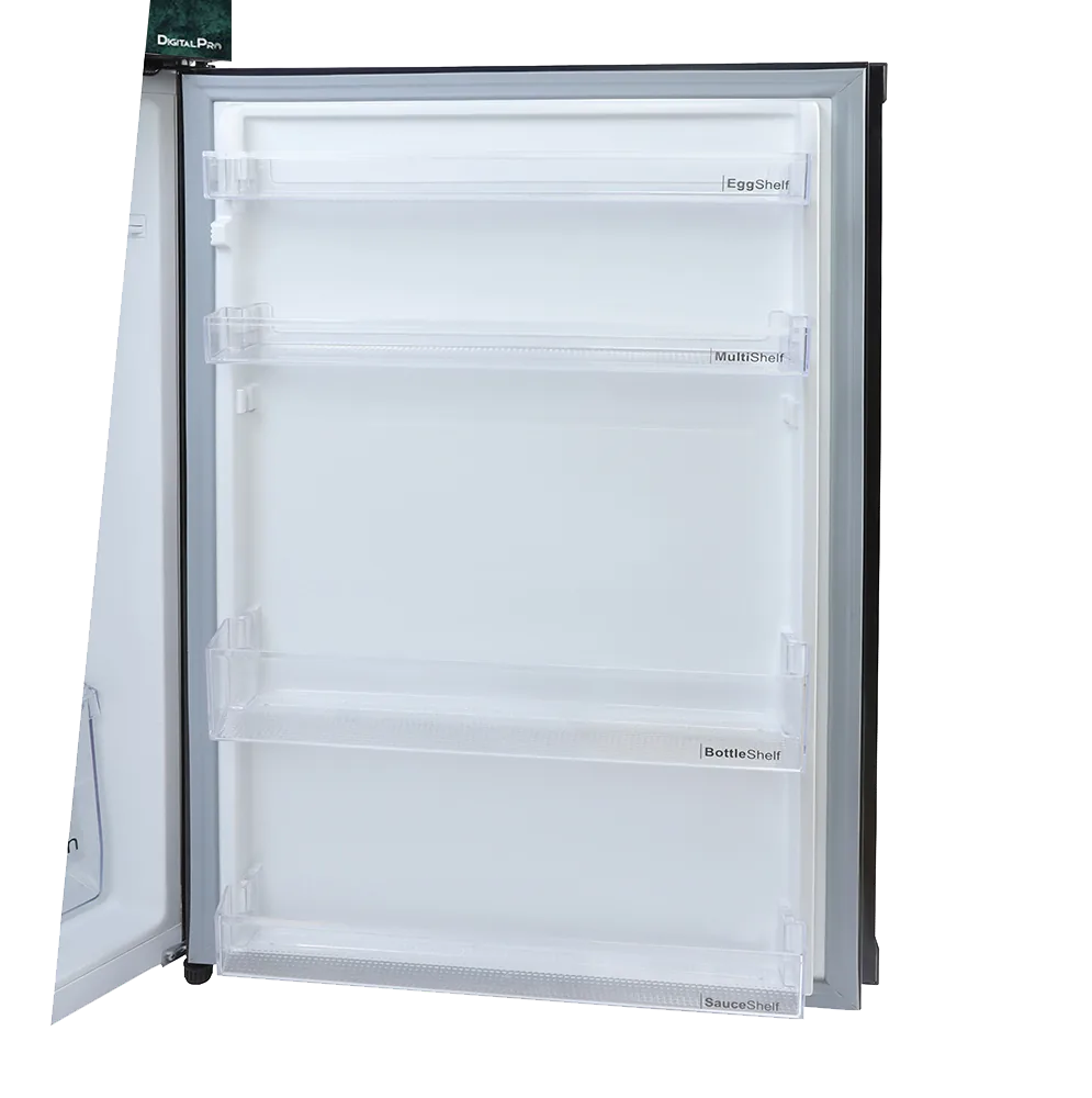 Dawlance 9191 WB DigitalPro Magnetic Green Refrigerator angle view