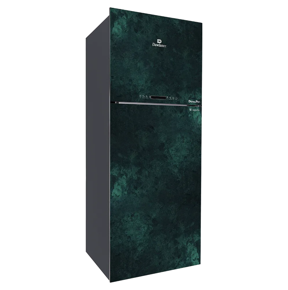 Dawlance 9191 WB DigitalPro Magnetic Green Refrigerator open view