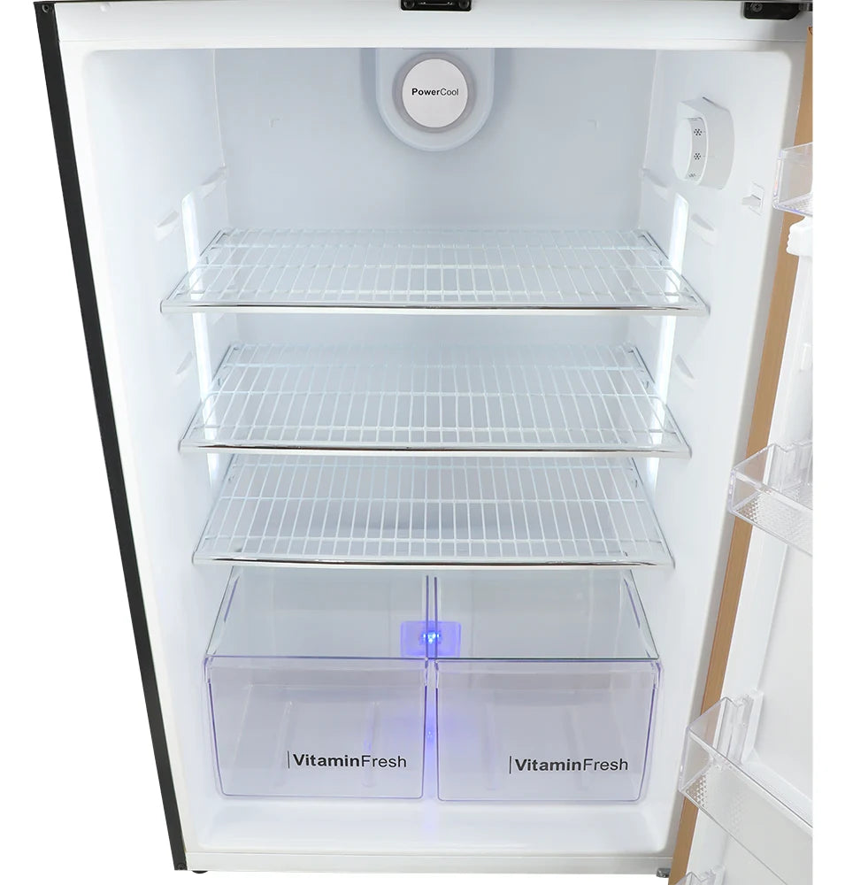 Dawlance 9191 WB FH LVS Black Hairline Refrigerator – detail view 3
