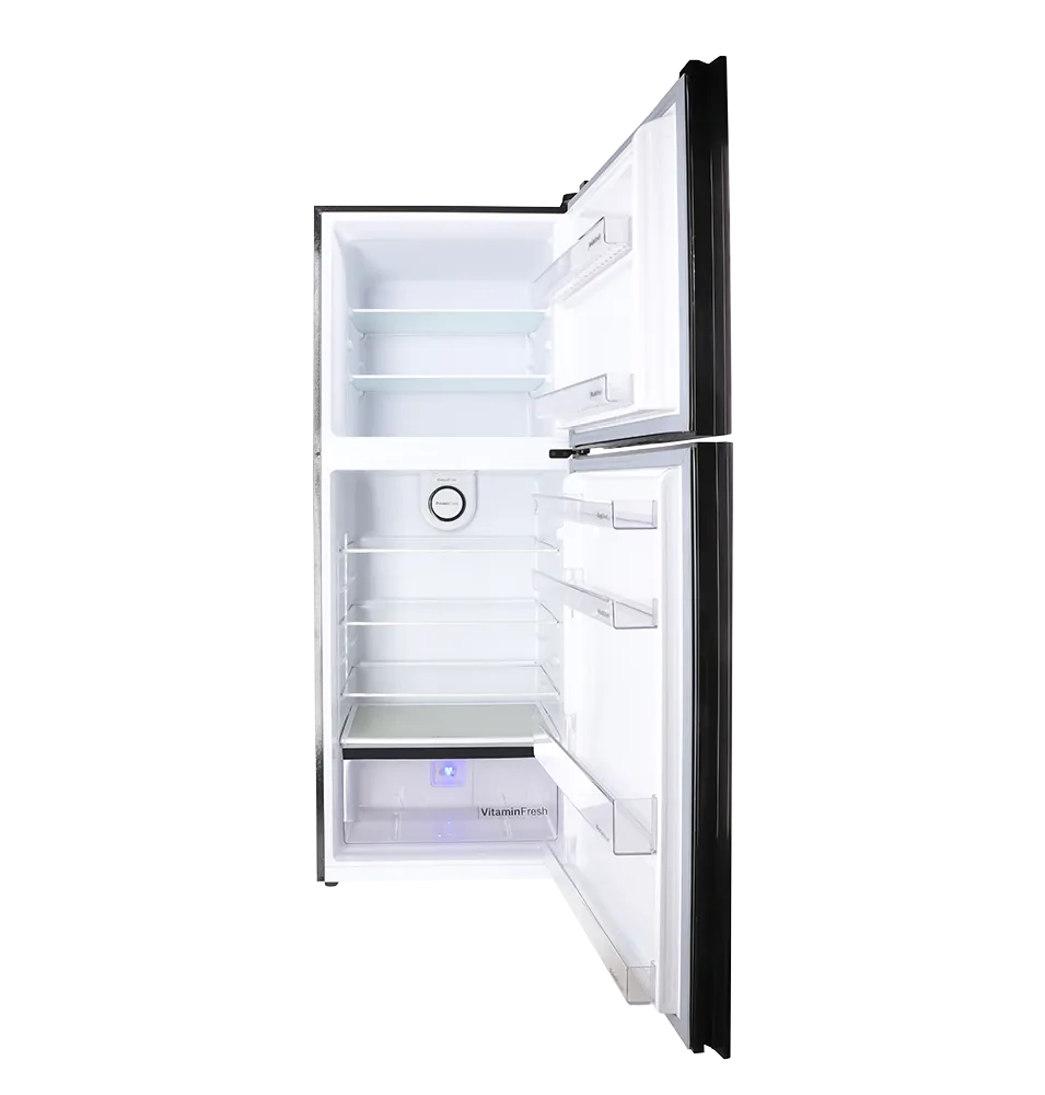 Dawlance 9193 LF Avante+ IoT Silky Red Refrigerator interior view