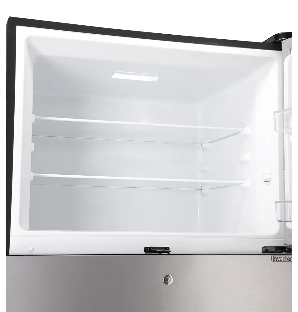 Dawlance 9193 LF Chrome Pro Hairline Silver Refrigerator side view