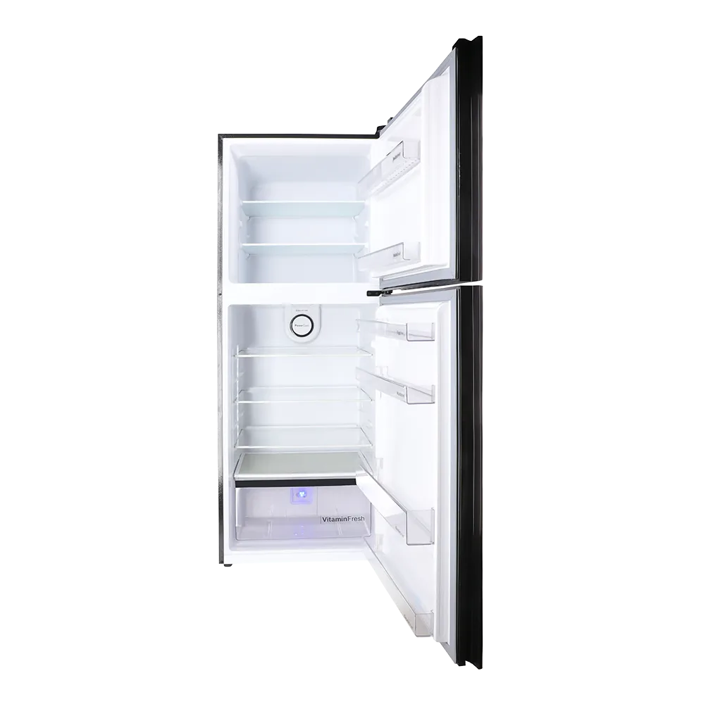 Dawlance 9193 LF Graze+ Gem Black Refrigerator interior view
