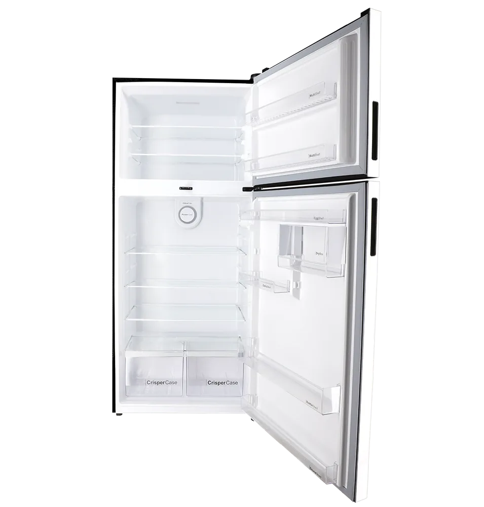 Dawlance 91999 Chrome Pro Hairline Silver Refrigerator interior view