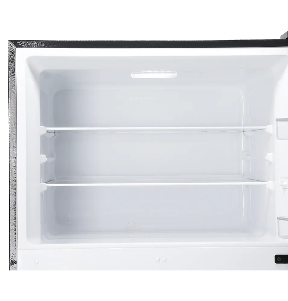 Dawlance 91999 Graze+ Gem Black Refrigerator angle view