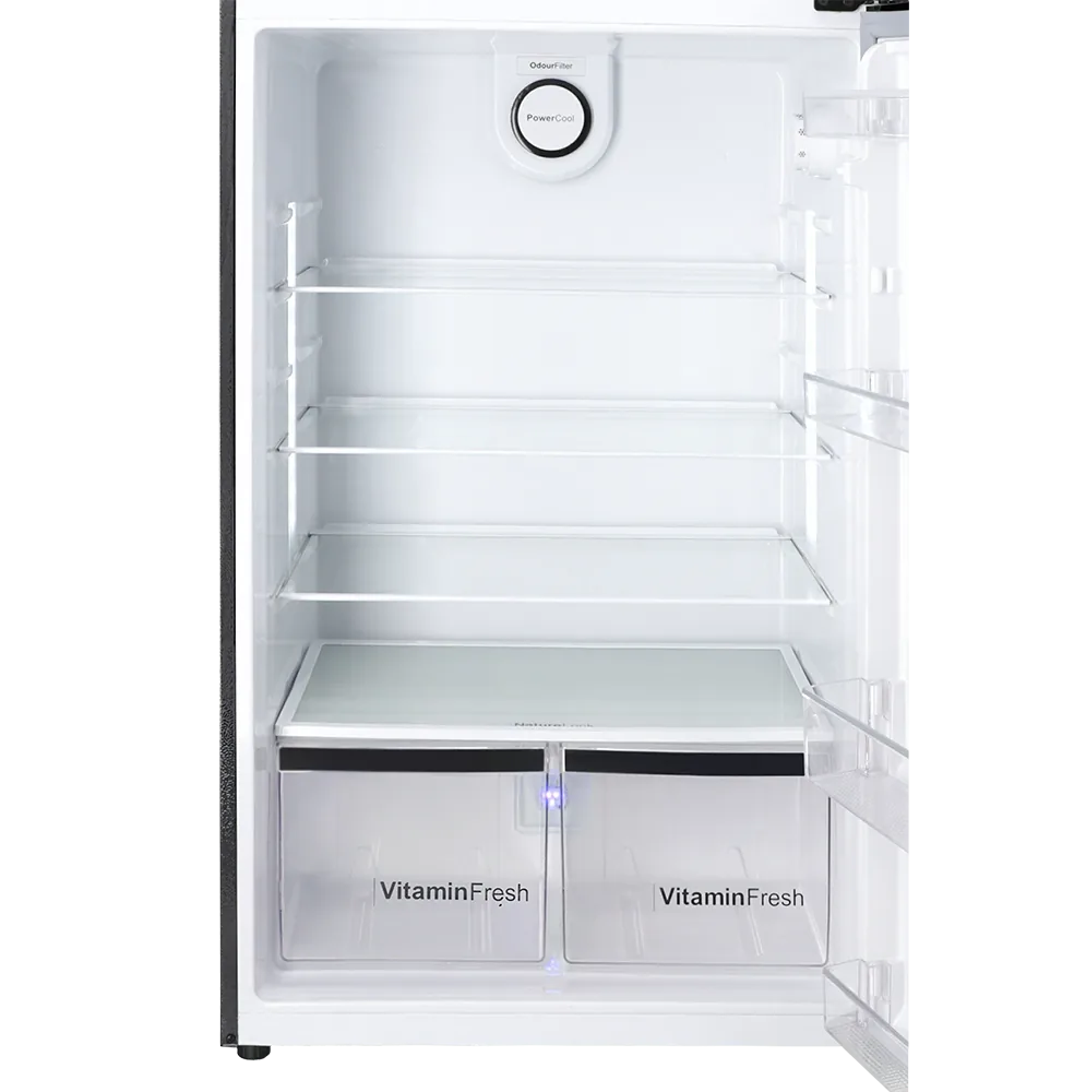 Dawlance 91999 Graze+ Gem Black Refrigerator side view
