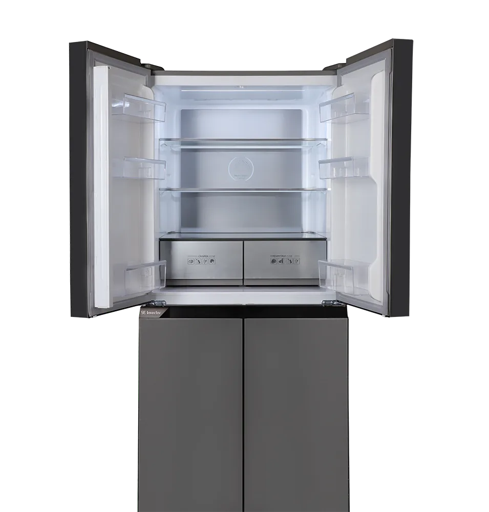 Dawlance DMD 7950 Inverter INOX Refrigerator interior view