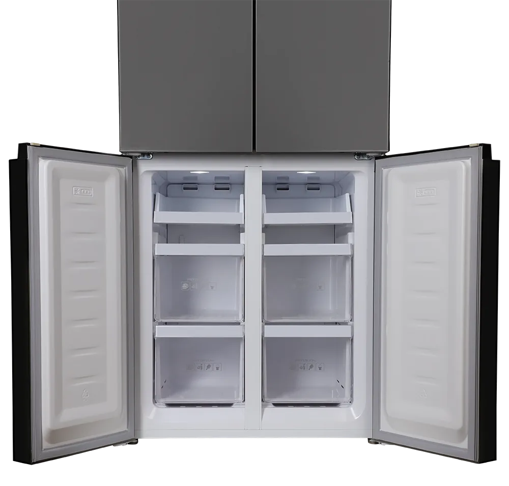 Dawlance DMD 7950 Inverter INOX Refrigerator side view