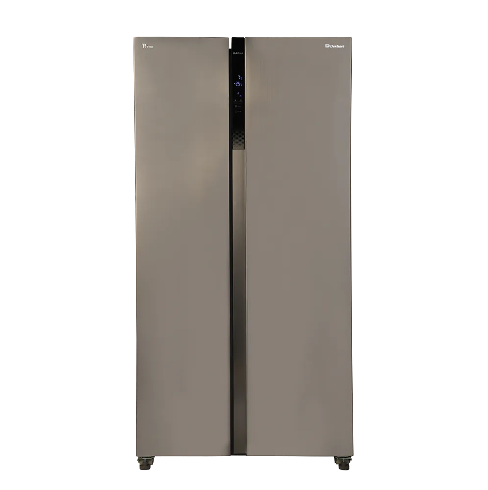 Dawlance Dss-9055 Inverter INOX Refrigerator front view