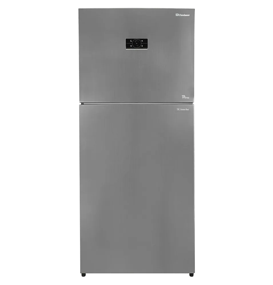 Dawlance DTM 7650 Inv Inox Refrigerator front view