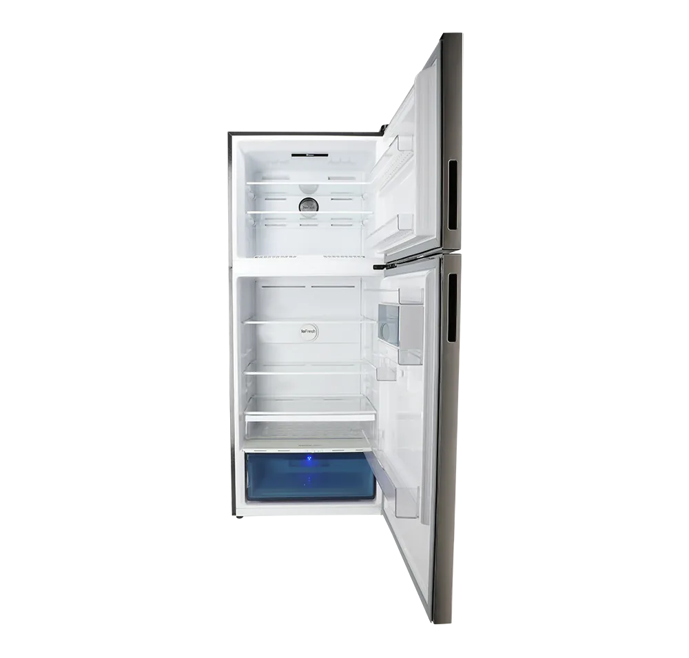 Dawlance DTM 7650 Inv Inox Refrigerator interior view