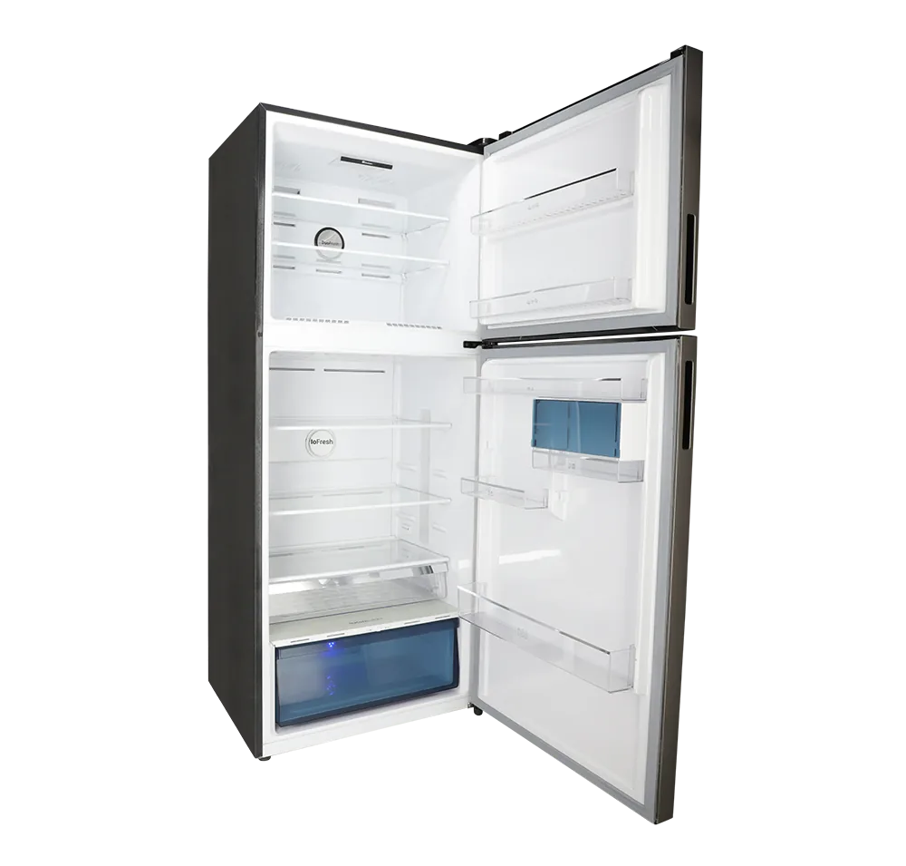 Dawlance DTM 7650 Inv Inox Refrigerator side view
