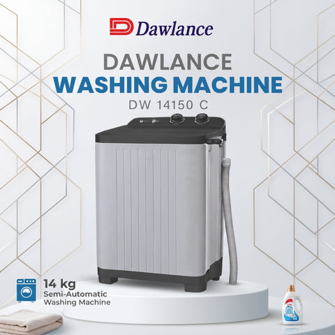 Dawlance DW 14150 Twin Tub Washing Machine Front View