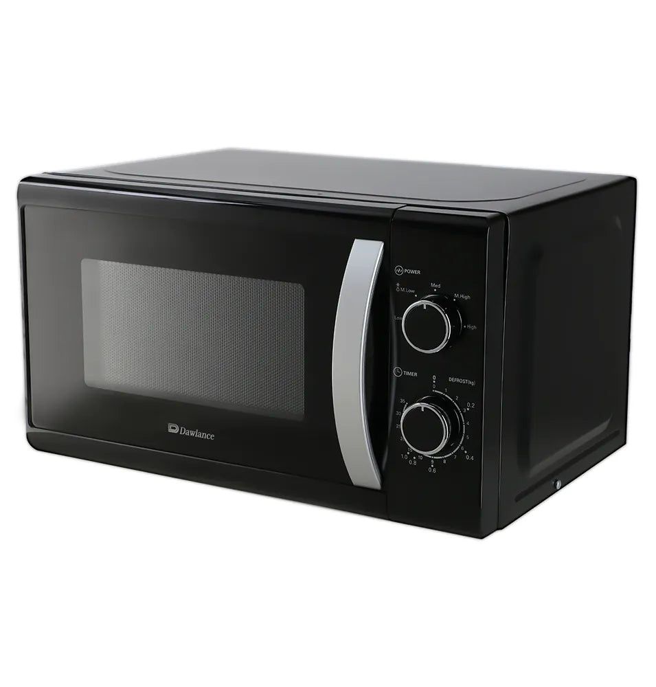 Dawlance DW-210 S PRO microwave oven three-quarter view