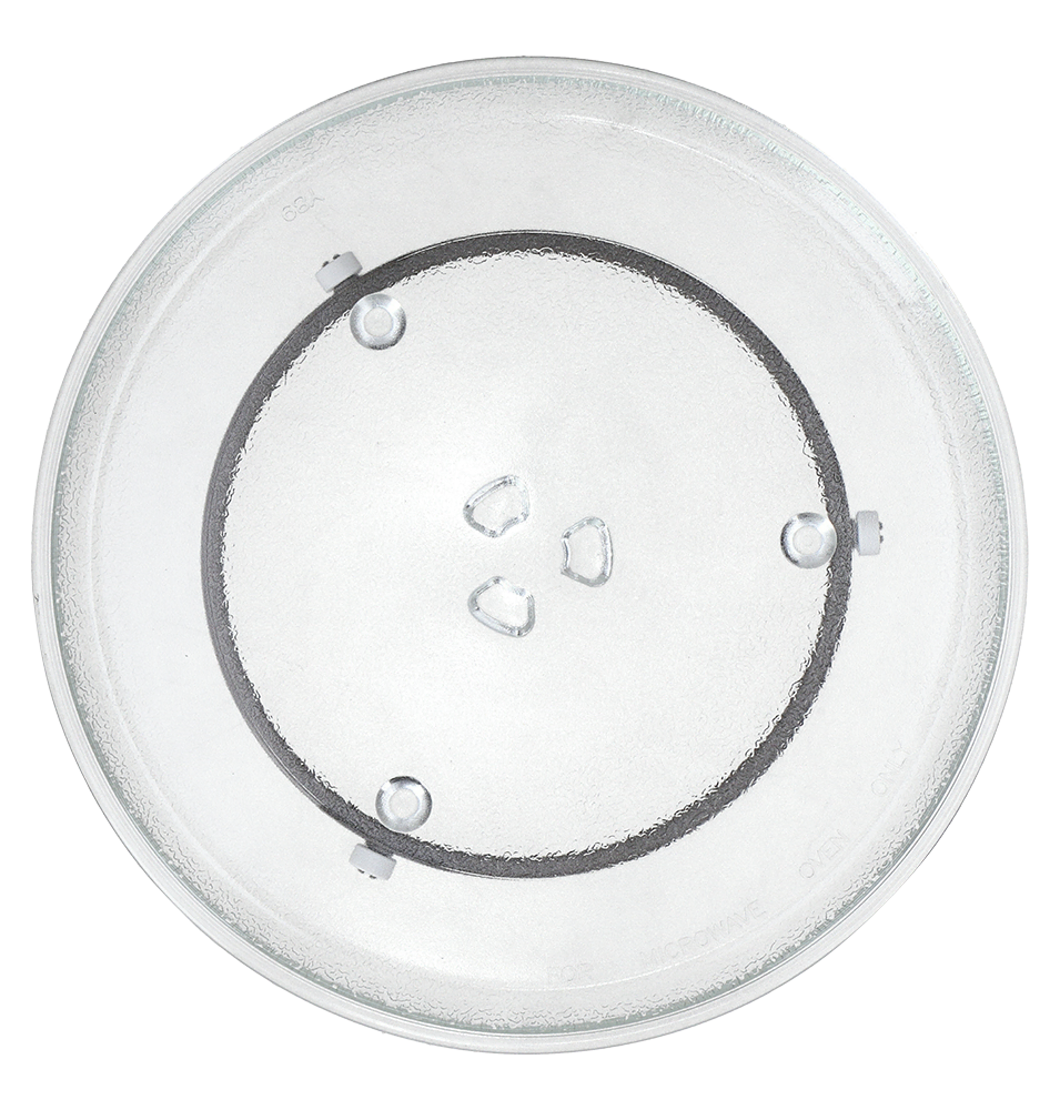 Dawlance DW-374 Silver Heating Microwave Oven Glass Turntable Tray View
