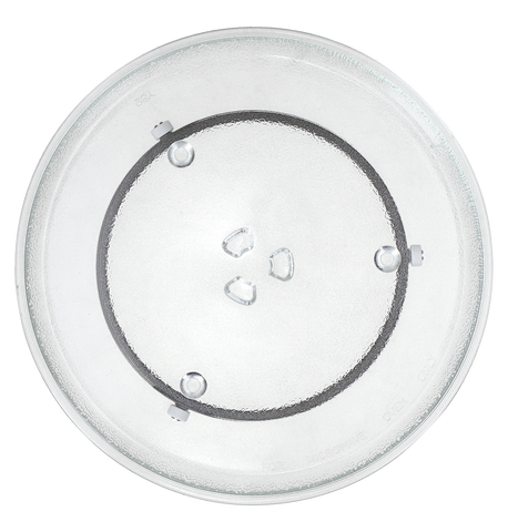 Dawlance DW-374 Silver Heating Microwave Oven Glass Turntable Tray View