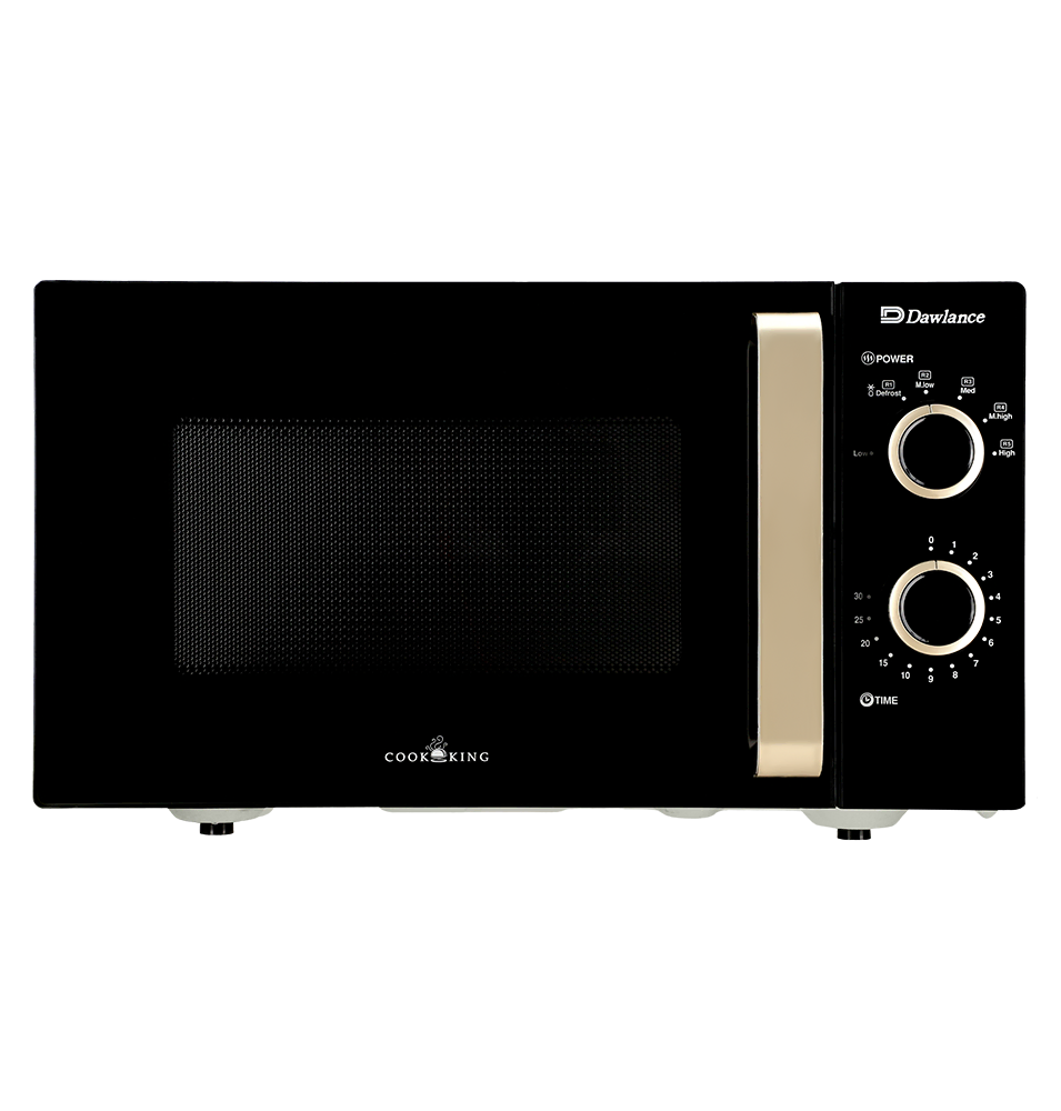 Dawlance DW-374 Silver Heating Microwave Oven Front View