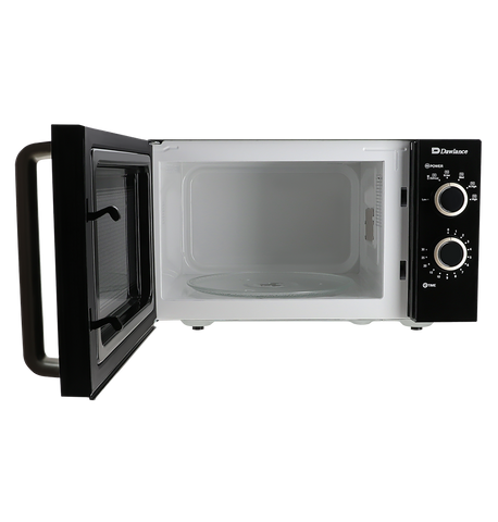 Dawlance DW-374 Silver Heating Microwave Oven Open Interior Cavity View
