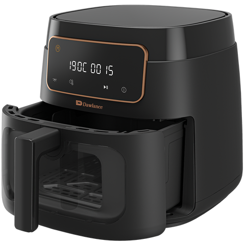 Dawlance DWAF 3374 B Air Fryer Open Basket Angle View