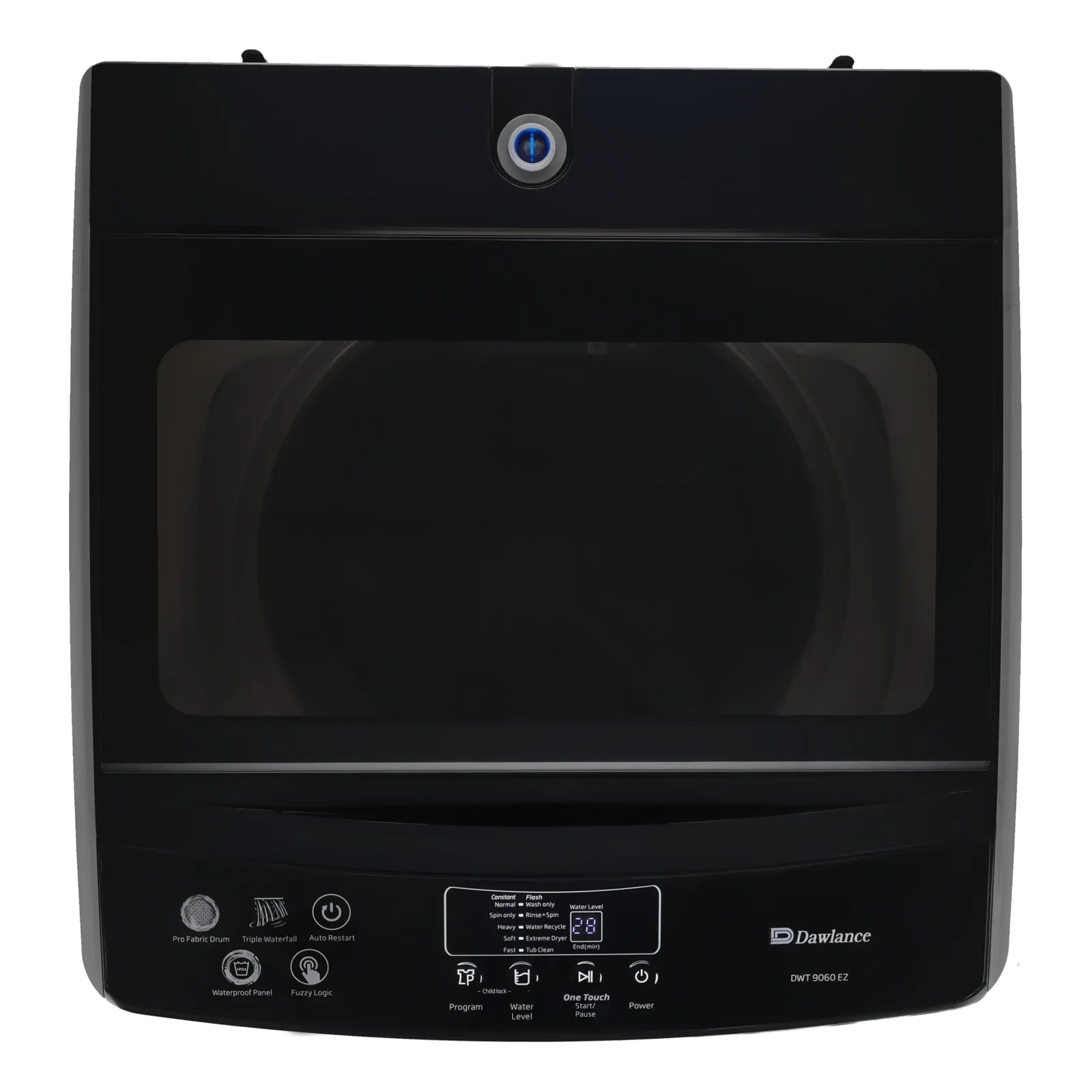 Dawlance DWT 9057 EZ Platinum Grey Top Load Washing Machine - detail view