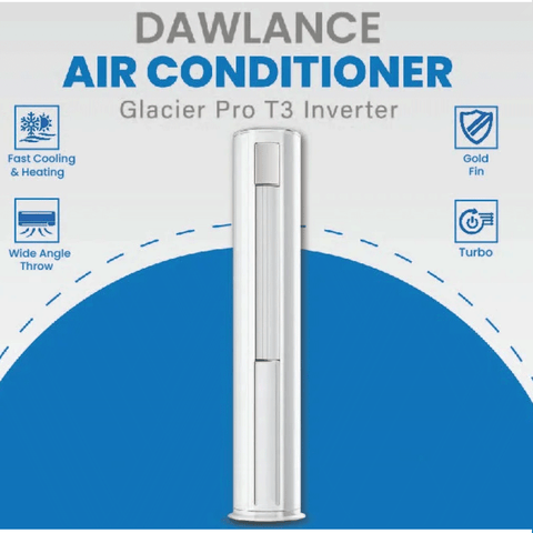 Dawlance Glacier Pro T3 Inverter 45 2 Ton Floor Standing AC