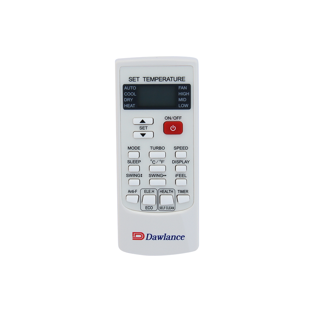 Dawlance Inverter AC digital remote control front view price in Pakistan