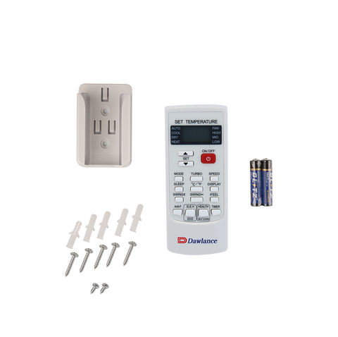 Dawlance Inverter AC remote wall mount holder and screw accessories price in Pakistan