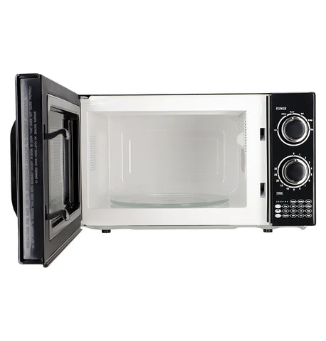 Dawlance MD-4 Black microwave oven door open left