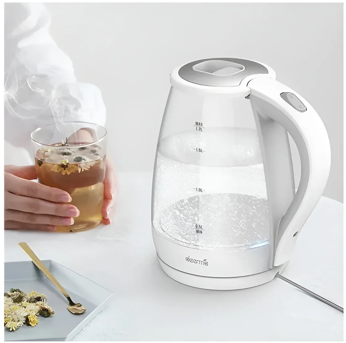 Deerma DEM-SH30W Electric Glass Kettle photo 2