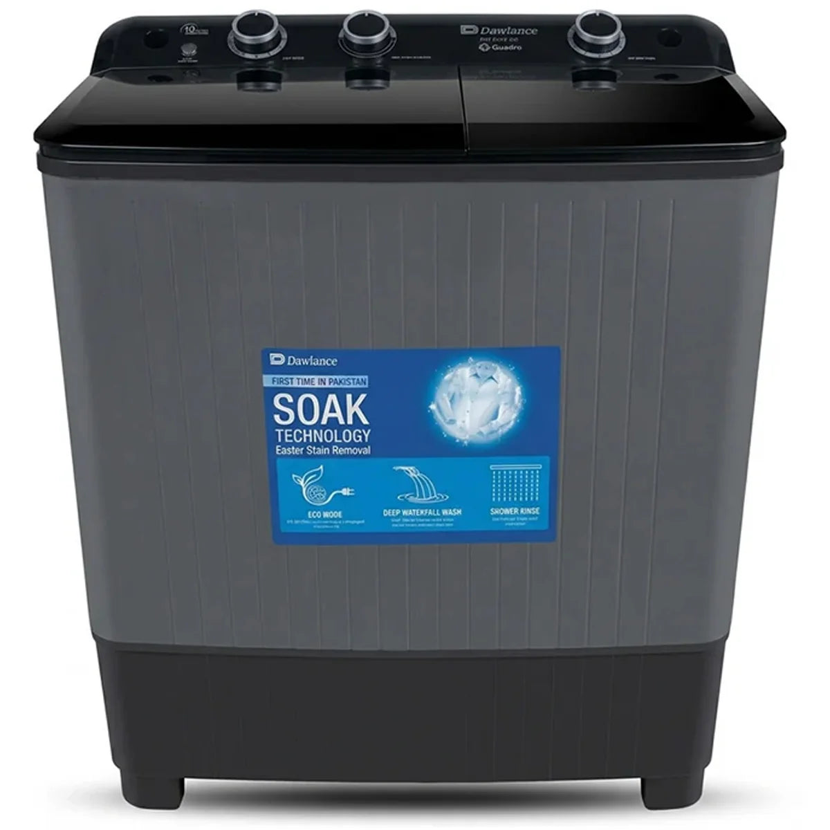 Dawlance DW 6570 Quadro twin tub washing machine with Soak Technology