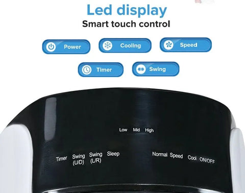 Elite EAC-70 alternate view | Elite EAC-70 Evaporative Air Cooler | ShandaarBuy