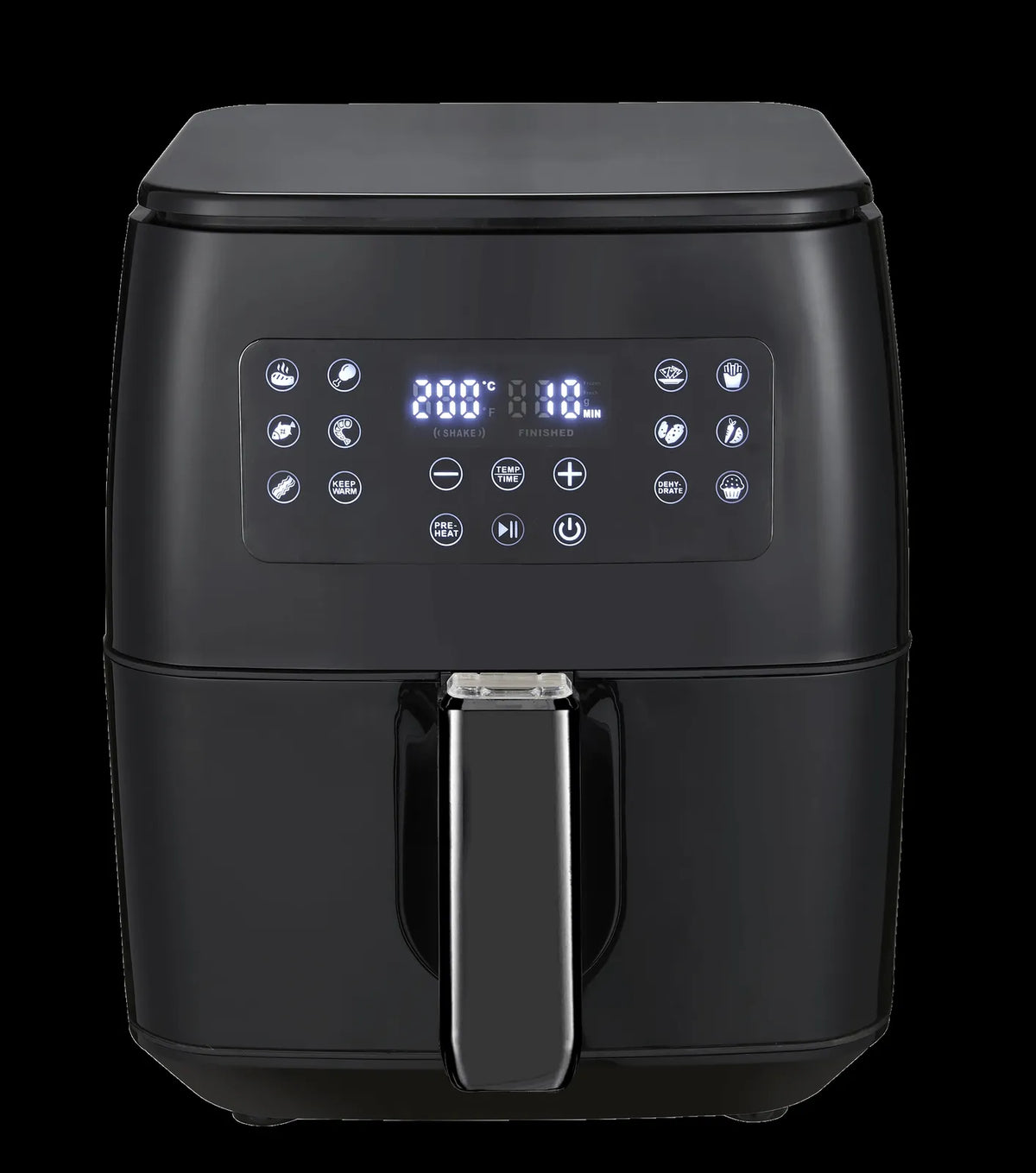 Elite EAF-001 front view | Elite EAF-001 7 Litre Digital Air Fryer | ShandaarBuy