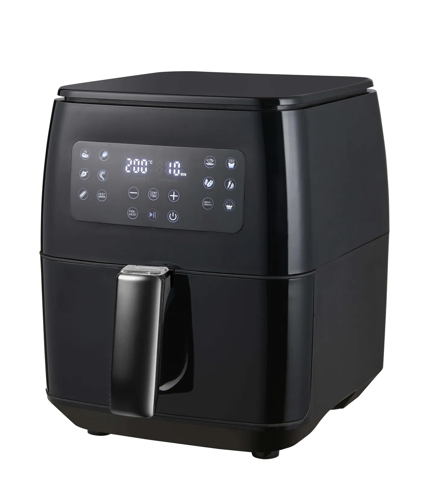 Elite EAF-001 side view | Elite EAF-001 7 Litre Digital Air Fryer | ShandaarBuy