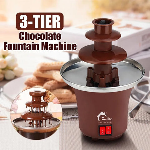 Elite ECF-110 side view | Elite ECF-110 Chocolate Fountain | ShandaarBuy