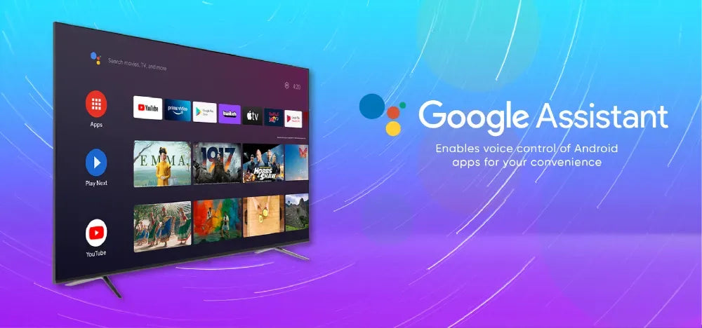 EcoStar 55" CX-55Q964 4K QLED Google TV detail view