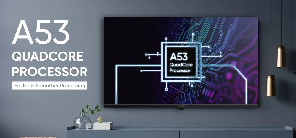 EcoStar 65" CX-65M980 4K QD Mini LED Google TV detail view