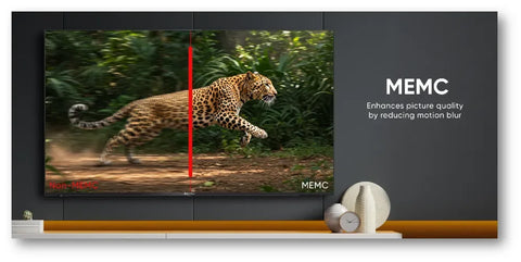 EcoStar 65" CX-65Q964 4K QLED Google TV side view