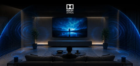 EcoStar 65" CX-65Q968 4K QLED Google TV feature view