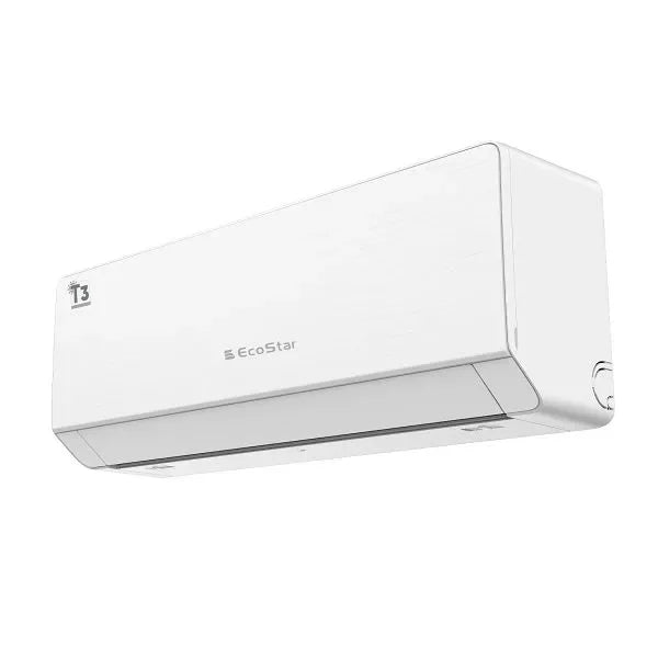 EcoStar ES-24PR02WT3 Prince T3 2 Ton Inverter Split AC Heat & Cool – side view