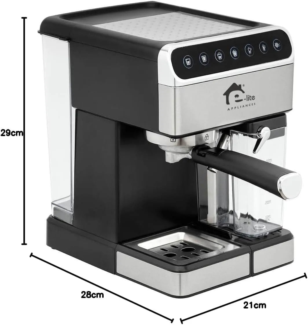 Elite EEM-020 side view | Elite EEM-020 Espresso Machine | ShandaarBuy