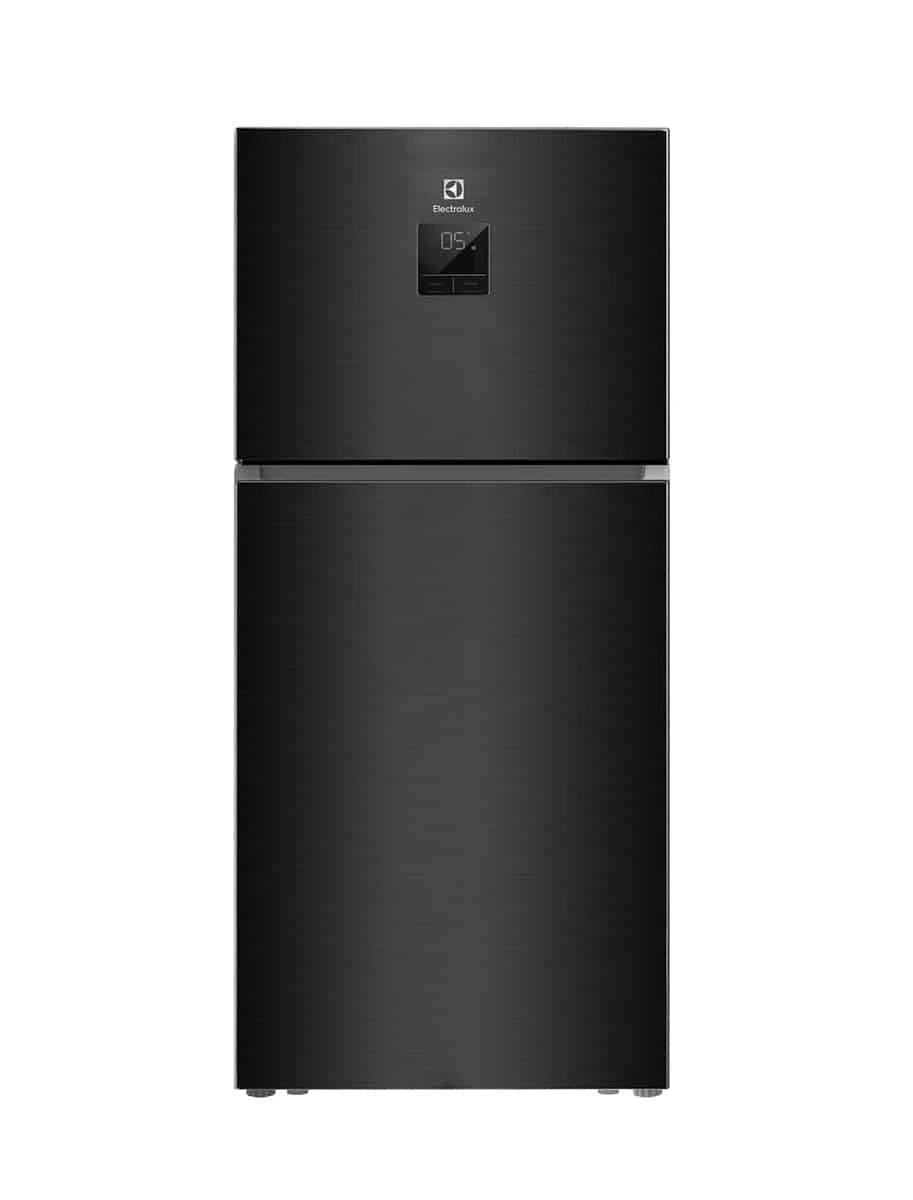 Electrolux ELR-ITMF 579 BV Top Mount No Frost Inverter Refrigerator 579L - Black - front view