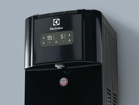 Electrolux ELWD-BP3T-DD Digital Display Water Dispenser with Refrigerator - Black - digital display panel close-up