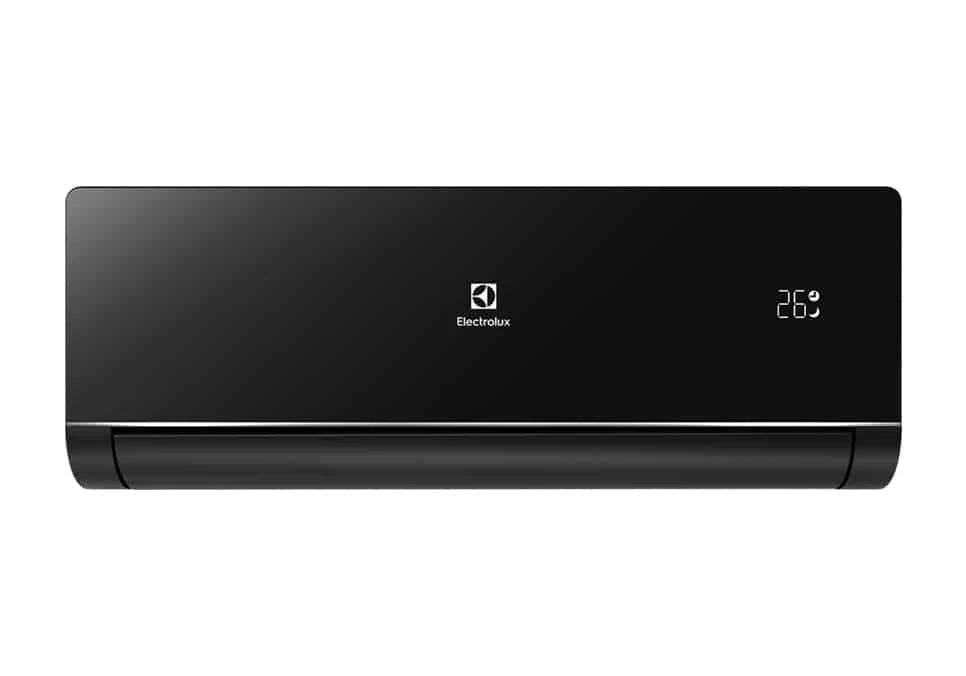 Electrolux Lux Air 24K 2 Ton T3 Inverter Split AC Heat & Cool - Black - indoor unit front view