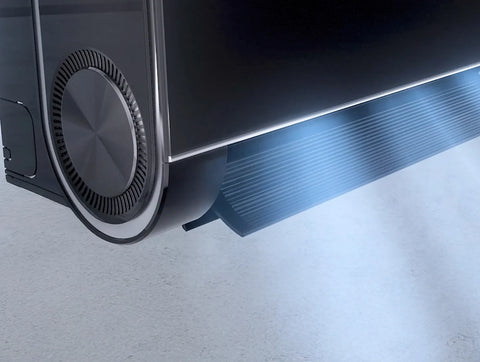 Electrolux Lux Air 24K 2 Ton T3 Inverter Split AC Heat & Cool - Black - airflow outlet close-up