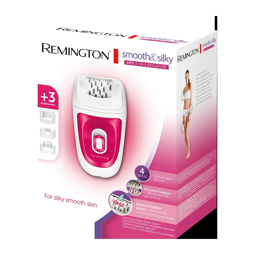 Remington EP7300 angle | Remington EP7300 Smooth & Silky 3-in-1 Epilator | ShandaarBuy