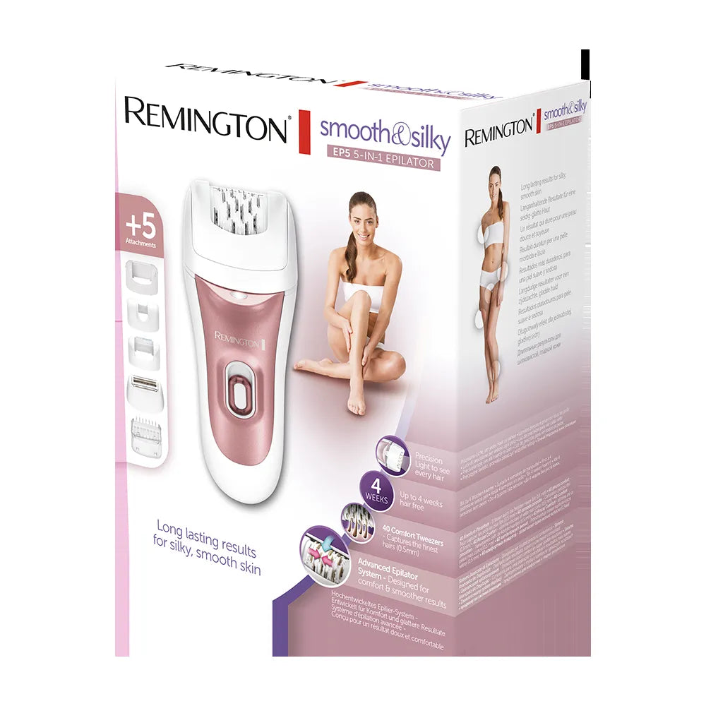 Remington EP7500 angle | Remington EP7500 Smooth & Silky 5-in-1 Epilator | ShandaarBuy