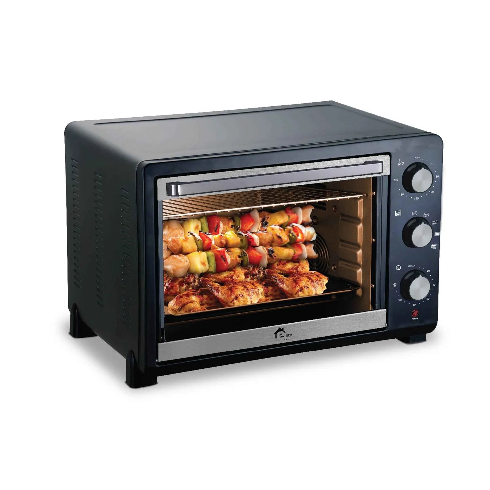 Elite ETO-354R front view | Elite ETO-354R 38 Litre Oven Toaster | ShandaarBuy