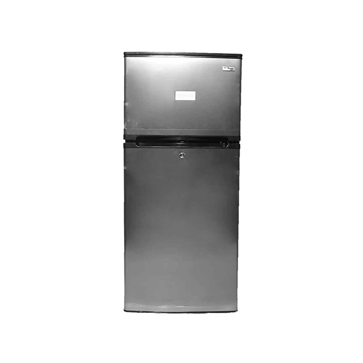 Gaba National GNR-188 S.S Double Door Refrigerator – Stainless Steel – front view