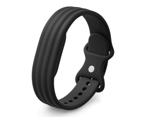 Google Fitbit Air Obsidian Active Band silicone sports band fastened